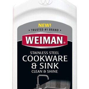 Weiman Stainless Steel Sink Cleaner and Polish